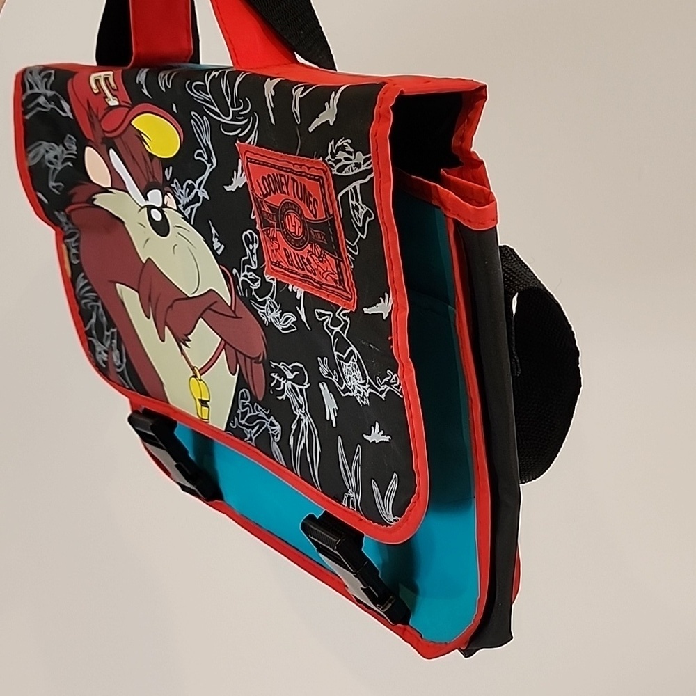 Vintage Taz Boy Tasmanian Devil Looney Tunes Blues laptop bag - Picture 4 of 11
